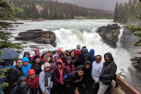 tour a canada natural naturaleza jasper park cascada rio athabasca falls river (1)