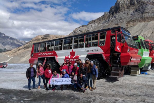 tour a canada aventura para jovenes glaciar athabasca glacier (6)