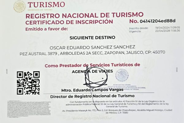 Siguiente Destino SECTUR Siguiente Destino SECTUR